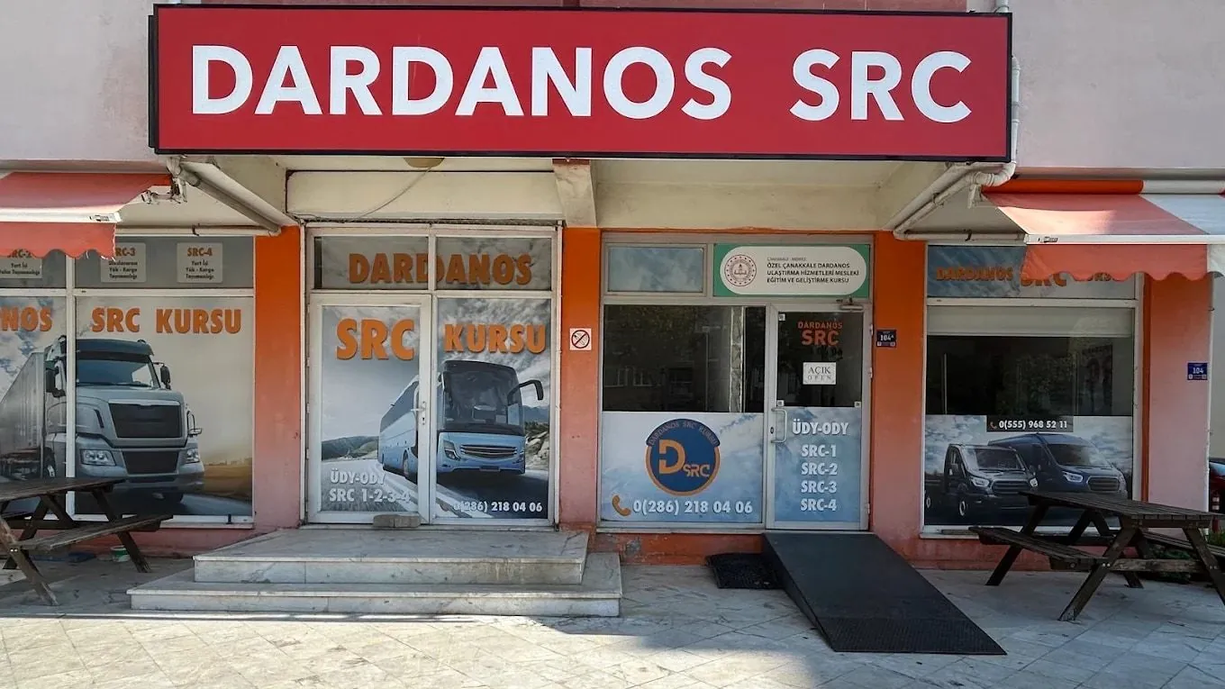 Dardanos SRC Kursu'nun dış cephesi ve tabelası — Barbaros, Troya Cd. No:104/A, Çanakkale